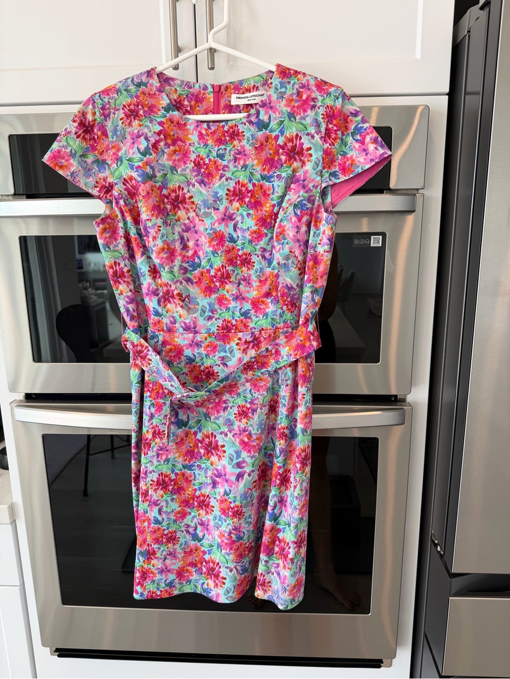 Amanda Uprichard floral dress worn once